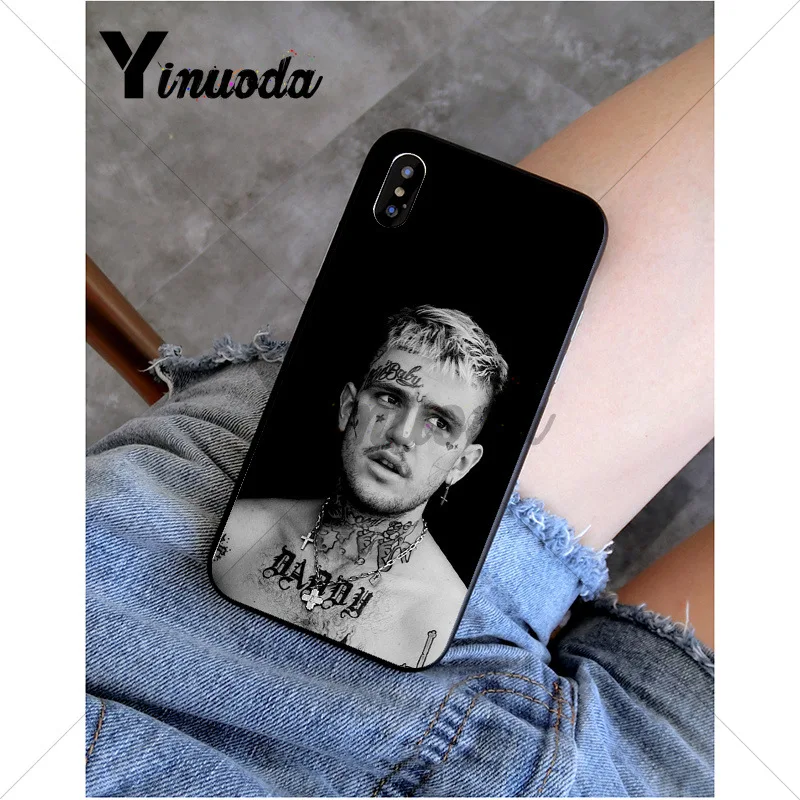 Yinuoda Lil Peep Bo boys крутой мягкий чехол для телефона capa Apple iPhone 8 7 6 6S Plus X XS MAX 5 5S SE XR 11 pro max