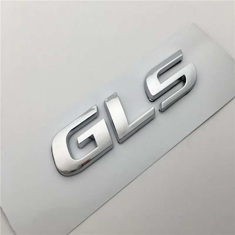 Forten Kingdom GLS Автомобильная эмблема заднего багажника ABS Хромированная пластиковая
