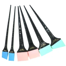 Профессиональная щетка для окрашивания волос, щетка для окрашивания волос, расческа в 6 размерах, мягкая и прочная, идеально подходит для салонное окрашивание волос