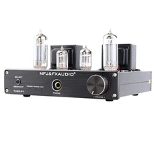 FX-AUDIO TUBE-P1 6J1 6P1 MCU односторонний классический настольный ламповый усилитель мощности выходной усилитель для наушников RCA/PHONO вход