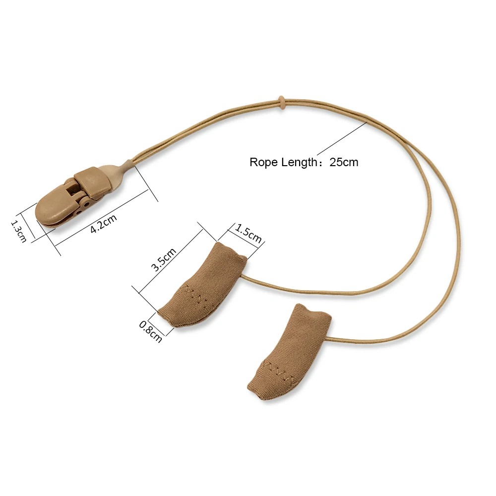 Hearing Aid Clip Cotton Protective Cover Sleeves Moisture Protection Binaural Coded Protector