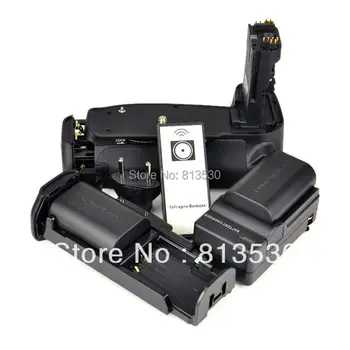 

BG-E9 Battery Grip+IR Remote Control+LP-E6 Battery Holder+AA Battery Holder+2X LP-E6 Batteries+Charger for Canon EOS 60D 60Da.