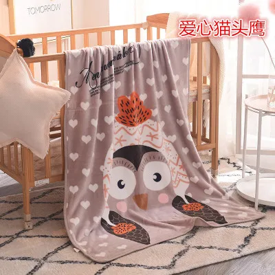 Winter Newborn Baby Blankets Coral Fleece Infant Kids Blanket Boy Girl Bebe Swaddle Nap Stroller Wrap Kids Baby Bedding Blanket - Цвет: thin