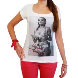 Ursula Andress: женская футболка с коротким рукавом