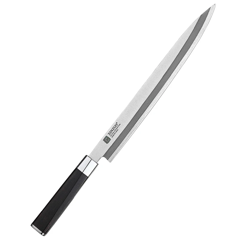 XINZUO, профессиональный Филейный нож 270 мм, японский кухонный нож шеф-повара, X9Cr18MoV, стальные ножи сашими для суши, лосося, подарочная коробка - Цвет: 300mm Blade