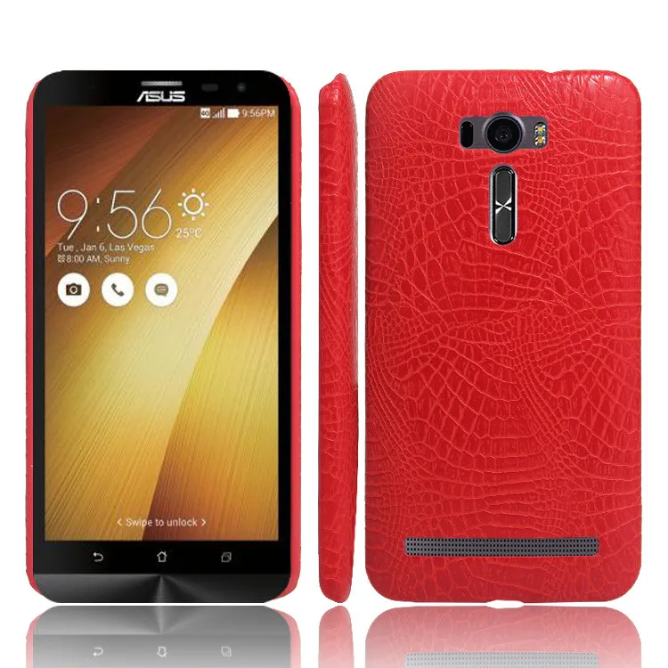 Роскошный чехол из крокодиловой кожи для Asus Zenfone 2 ZE551ML Laser ZE550KL ZE500KL ZE601KL Selfie ZD551KL твердая задняя крышка Coque capa