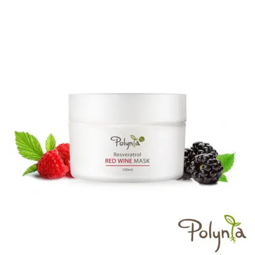 

[POLYNIA] Resveratrol Red Wine BRIGHTENING FIRMING Facial Mask 100ml NEW
