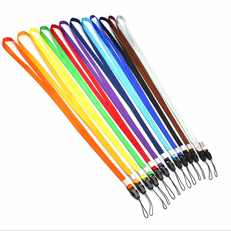 10x اسهم الرقبة حزام لمعرف تمرير بطاقة شارة/الهاتف المحمول USB حامل DIY هانغ حبل الوهق الحبل 44X1.5 سنتيمتر
