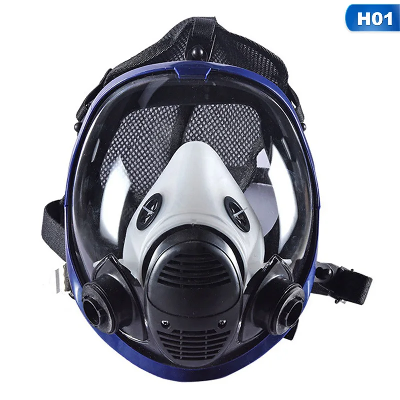 Chemical Mask 6001 Gas Mask Acid Dust Respirator Paint Pesticide Spray Silicone Filter Laboratory Cartridge Welding Chemical Mask 6001 Gas Mask Acid Dust Respirator Paint Pesticide Spray Silicone Filter Laboratory Cartridge Welding