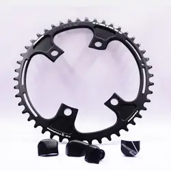 FOURIERS FC-R8000 единую цепь кольцо дорожный велосипед PCD 110 мм Звездочка Crankset 42 т/46 т