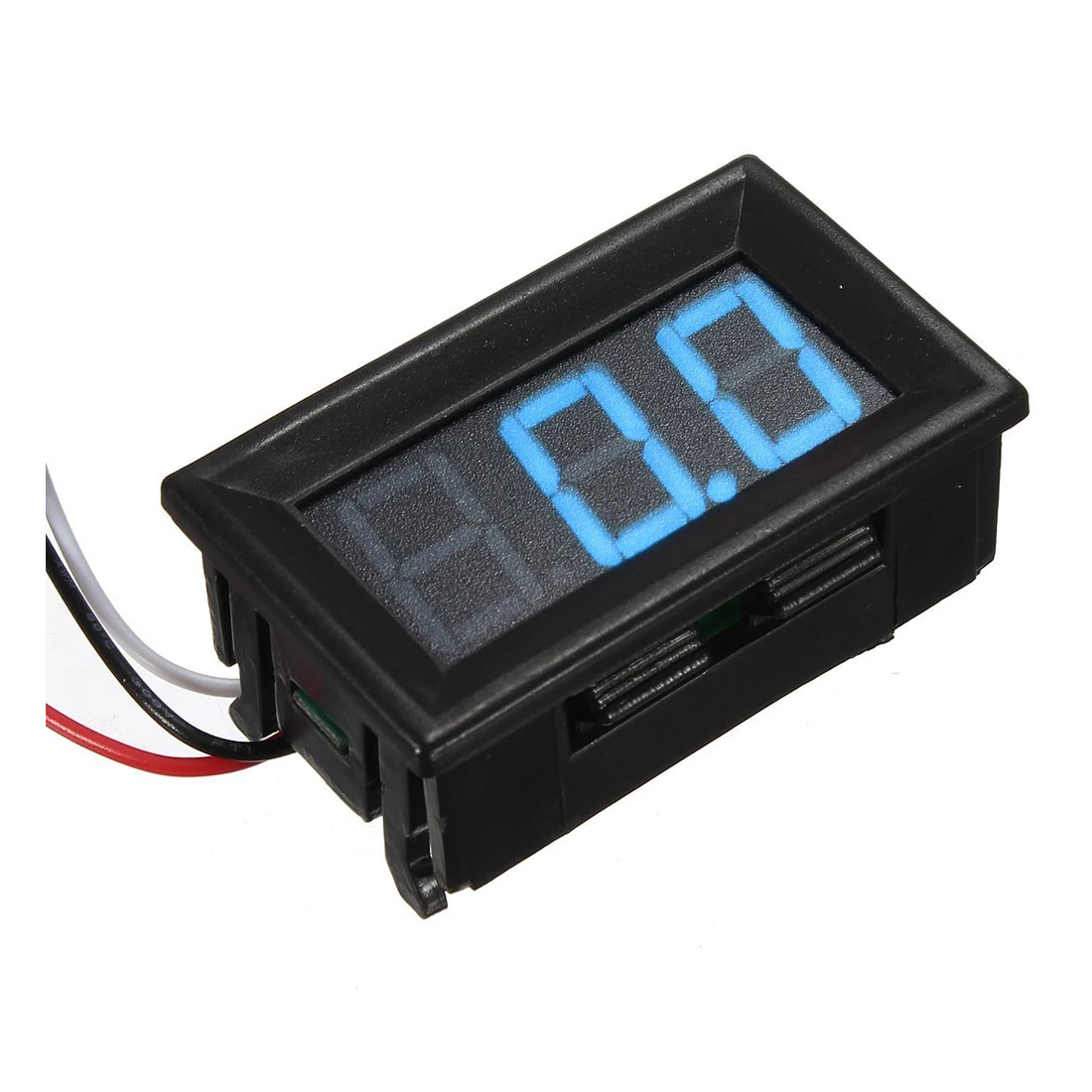 Mini Digital Voltmeter Panel meter LED Voltage Indicator with 3 Cable