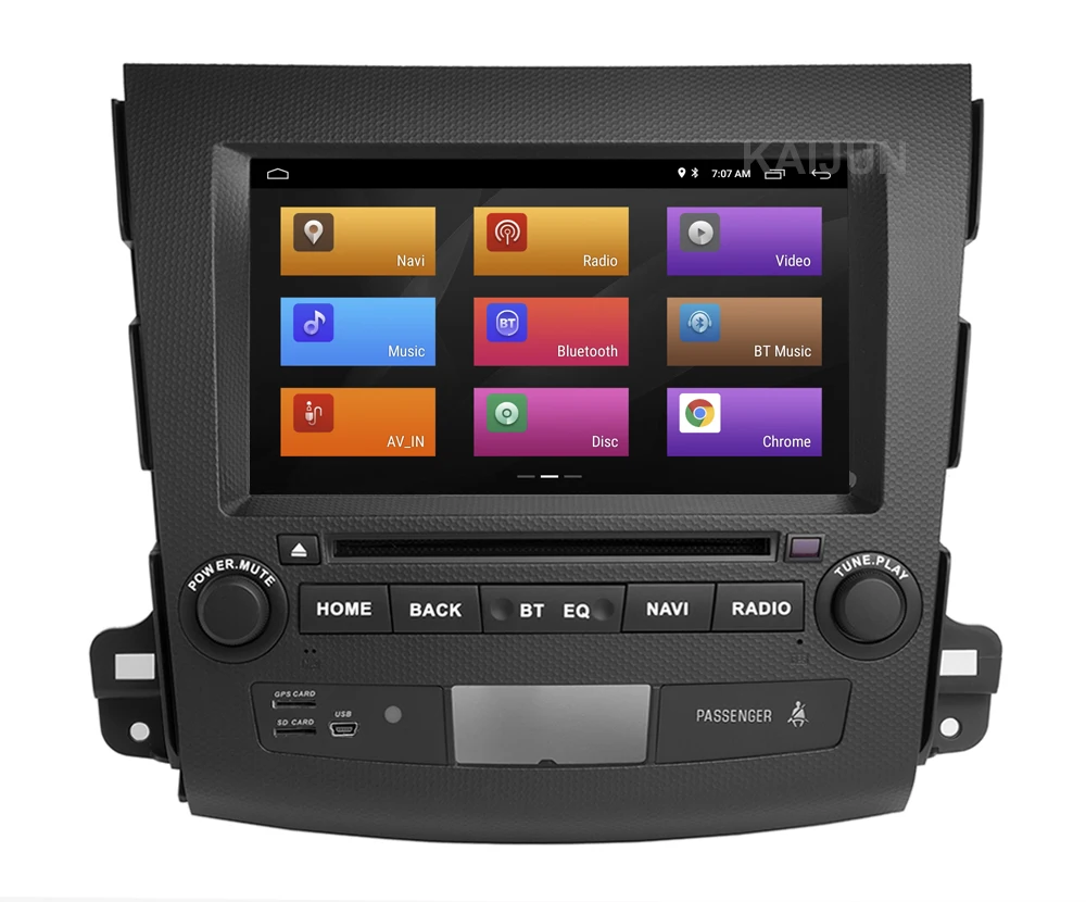Clearance IPS DSP Android 9 Car DVD Stereo Player GPS for Mitsubishi Outlander 2007-2012 with wifi BT 13