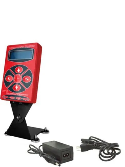 

2017 Hot Selling Red HP2 Hurricane Tattoo Power Digital Dual LCD Display Tattoo Power Supply Free Shipping