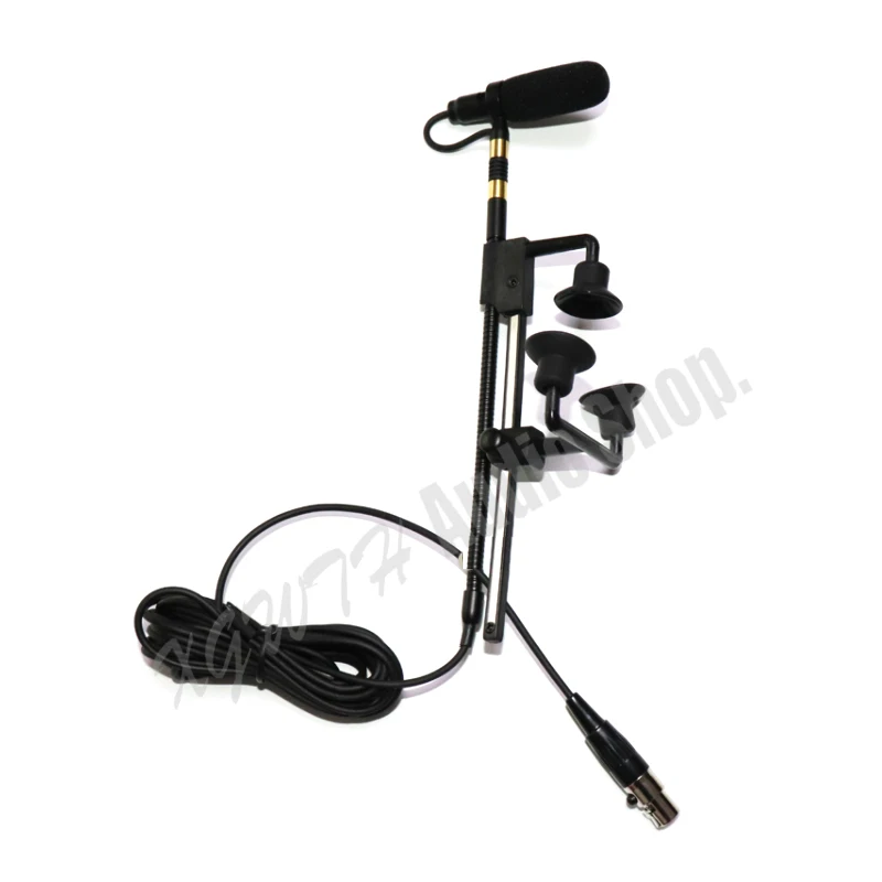 Musical Instrument Condenser Microphone for Saxophone Violin Orchestra Trumpet Gooseneck Stage Performance For Shure Audio Mic