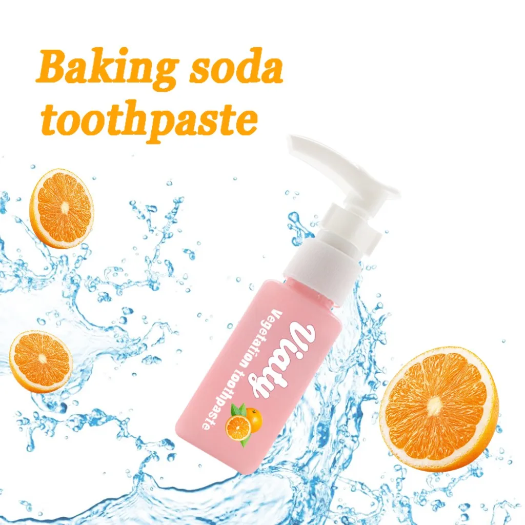 

100ml Bathroom Fresh Gums Toothpaste Viaty Toothpaste Stain Removal Whitening Toothpaste Fight Bleeding Gums Orange flavor 0709