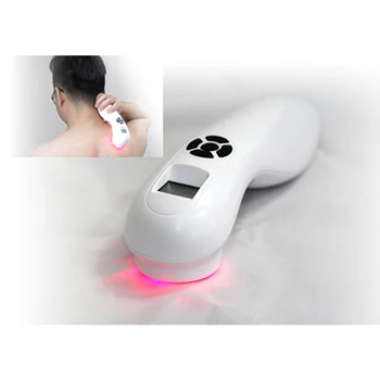 

Rechargeable Portable Multi Function Muscle Pain Relieve Cold Laser Therapeutic Device 650nm and 808nm Elderly Care Knee Joint