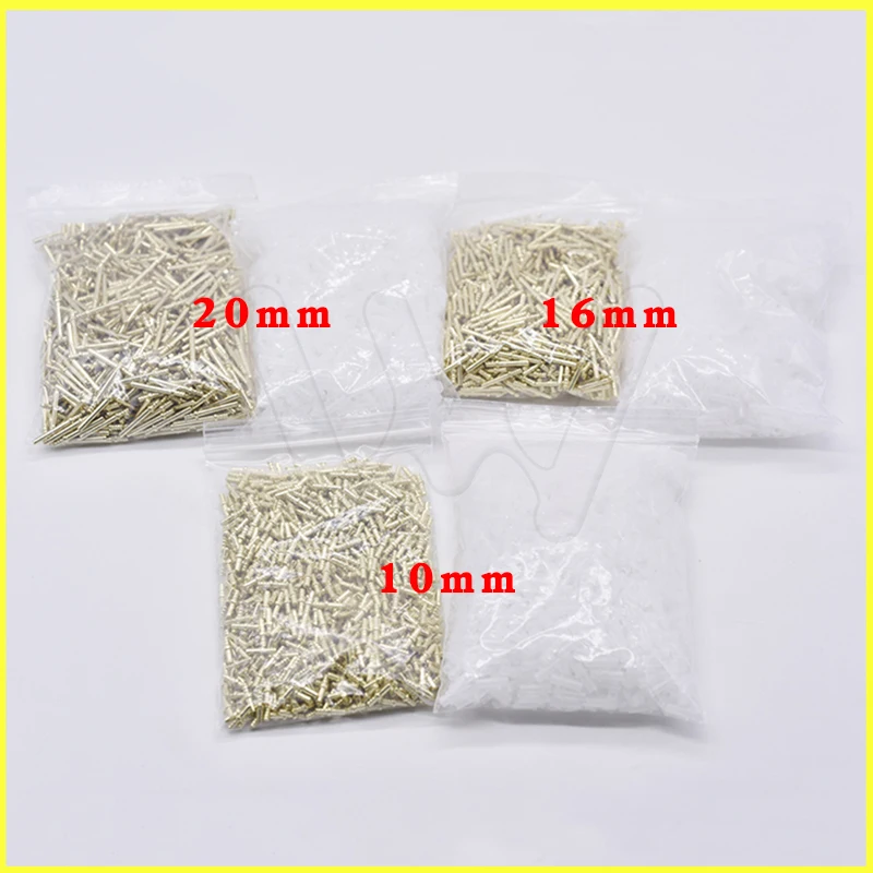Dental lab,Conjunction nail,pin,with sleeves,For Die Model Section Work,3 models20mm,16mm,10mm,Good quality (1)