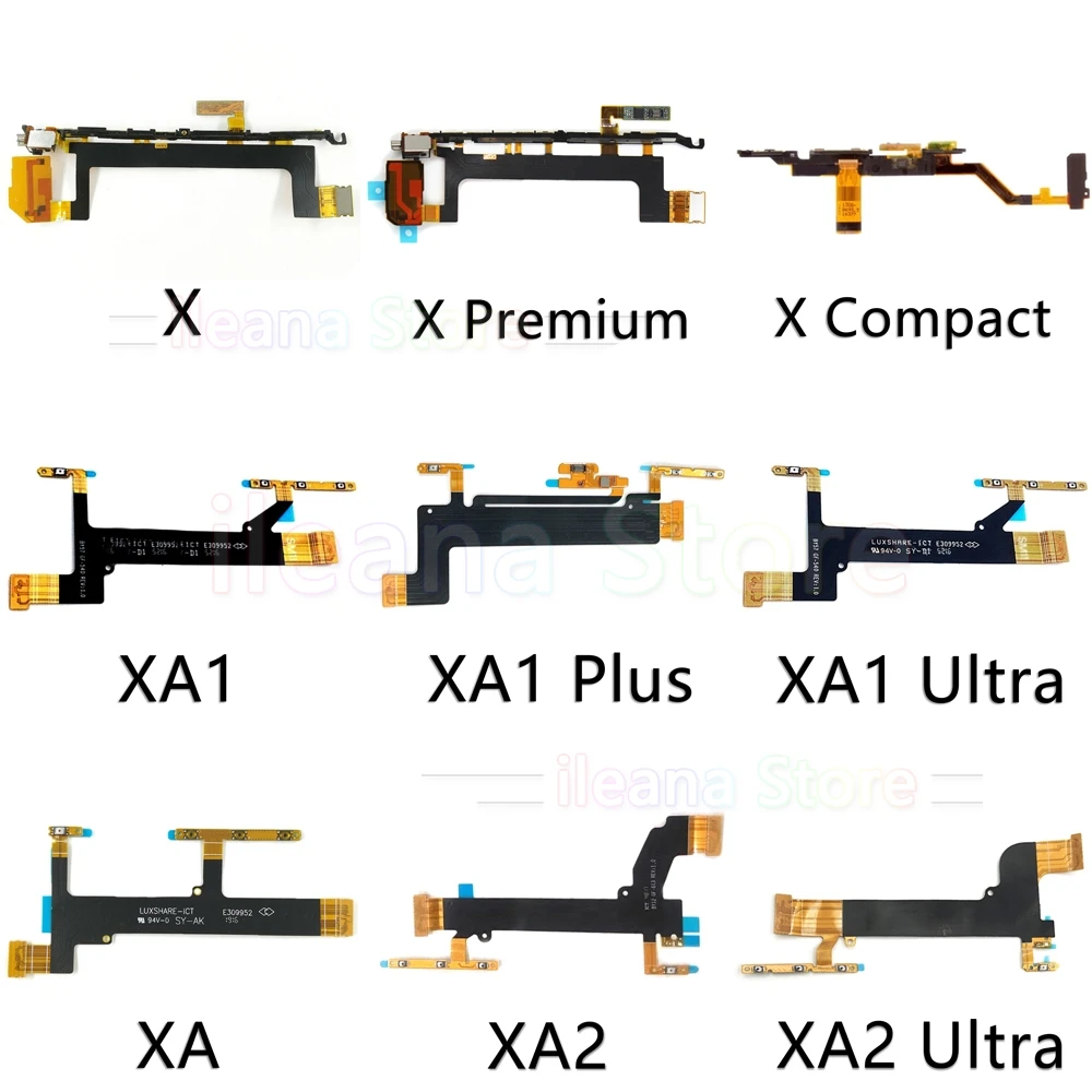 

Original Power/Volume Buttons Side Key Power Flex Cable For Sony Xperia X XA XA1 XA2 XA3 1 2 3 Plus Ultra Compact Premium