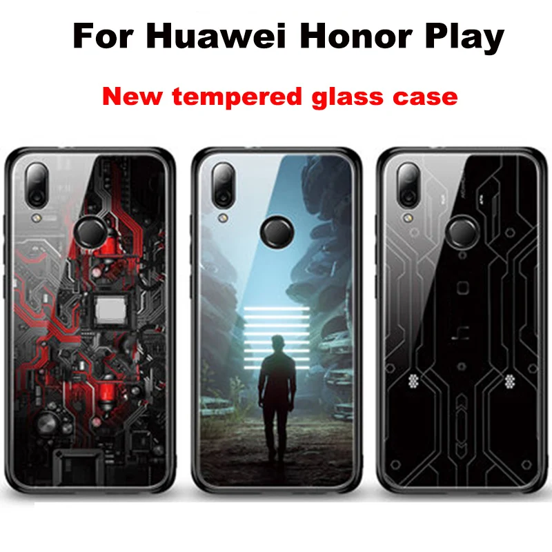 Новый для huawei Honor V20 V 20 случае HonorV20 телефон защитное стекло чехол Play защиты