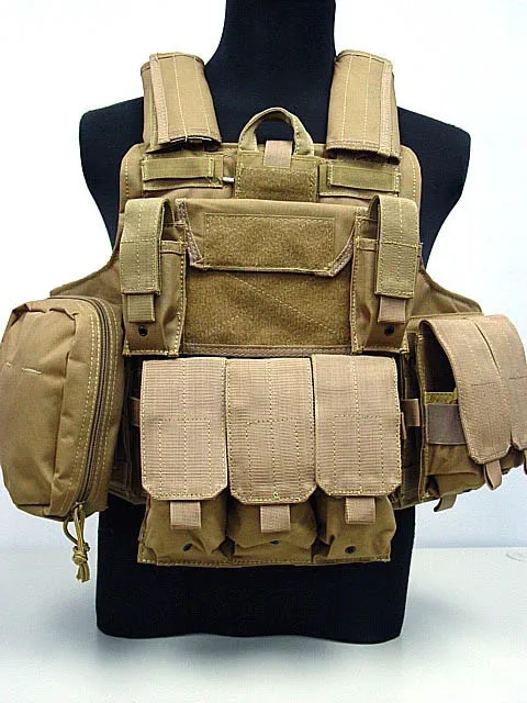 Высокое качество 1000D Тактический аннор жилет Molle Combat Strike Plate Carrier CIRAS жилет черный