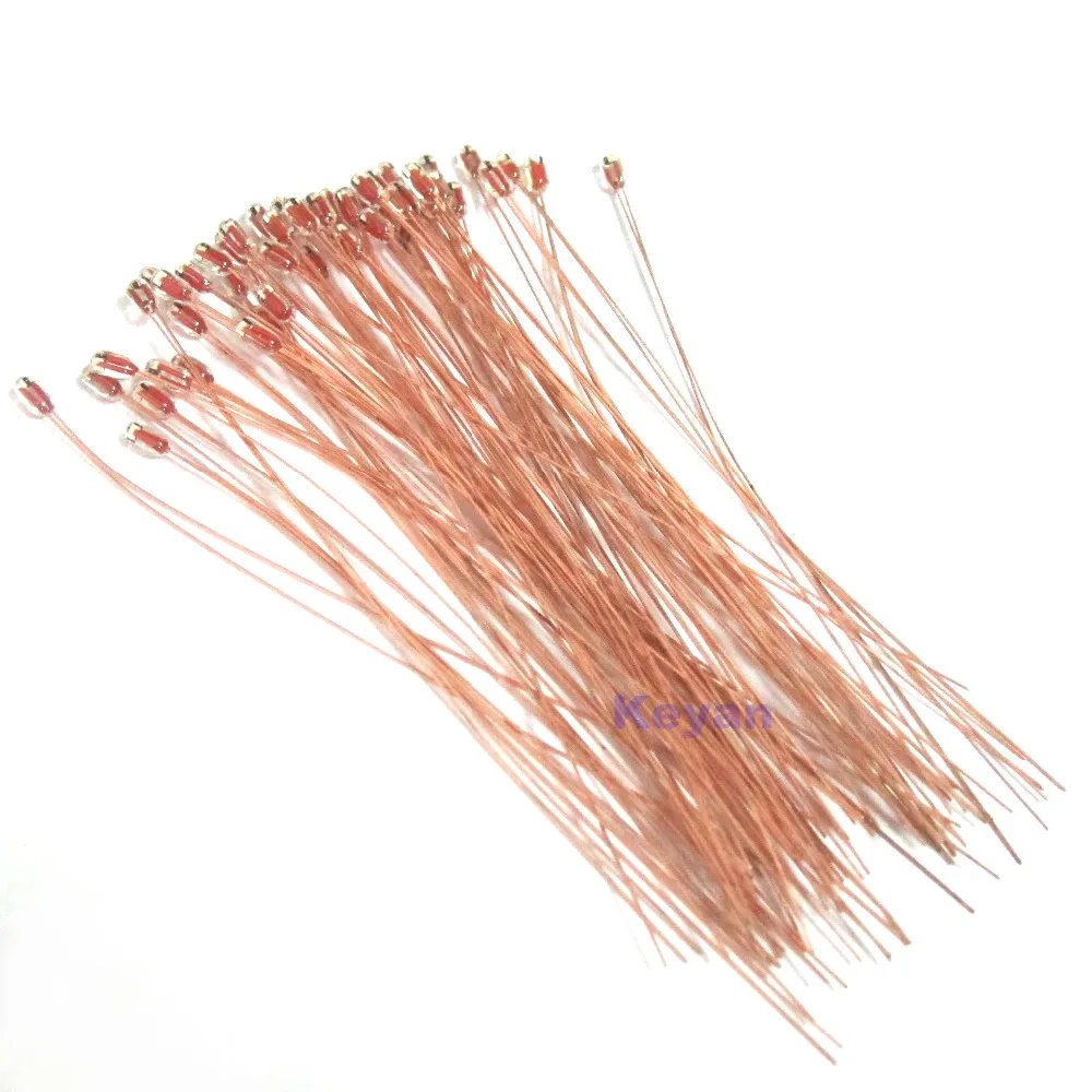 50 قطعة/الوحدة 100 K أوم 1% NTC 3950 الثرمستورات لل 3D طابعة Reprap ميند ل 3D طابعة سرير ساخن MK2a MK2b الدوائر المتكاملة