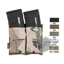 Emerson тактический быстро нарисованный подсумок EmersonGear высокоскоростной двойной открытый верх 5,56 винтовка MOLLE PALS Mag Чехол кобура