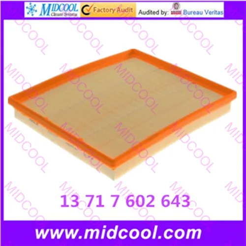 

Free shipping High qulality Air Filter cabin filter 13 71 7 602 643 13717602643