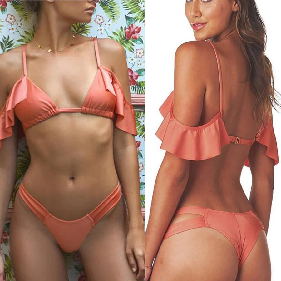 2018 Bikinis Women New Sexy Swimwear Women Swimsuit Micro