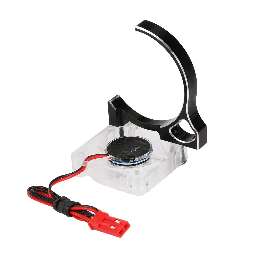 

Original 4.8-6V Cooling Fan with Holder Connector Screws for RC Car 550 3650 3670 3674 Motor