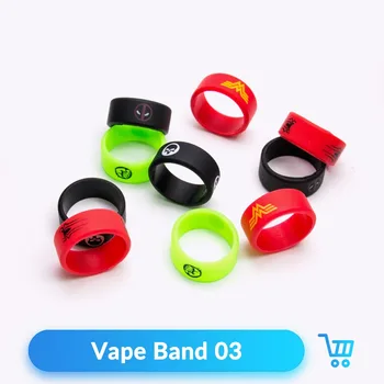 

Volcanee 10pcs Silicon Vape Band 20mm for RDTA Tank Vaporizer Atomizer DIY Tools Electronic Cigarette Accessories Rubber Band