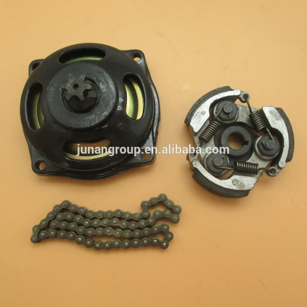 6T коробка с коробкой передач комплект цепью 43cc 47cc 49cc Rocket Dirty Bike Mini Quad|mini quad|47cc 49ccclutch