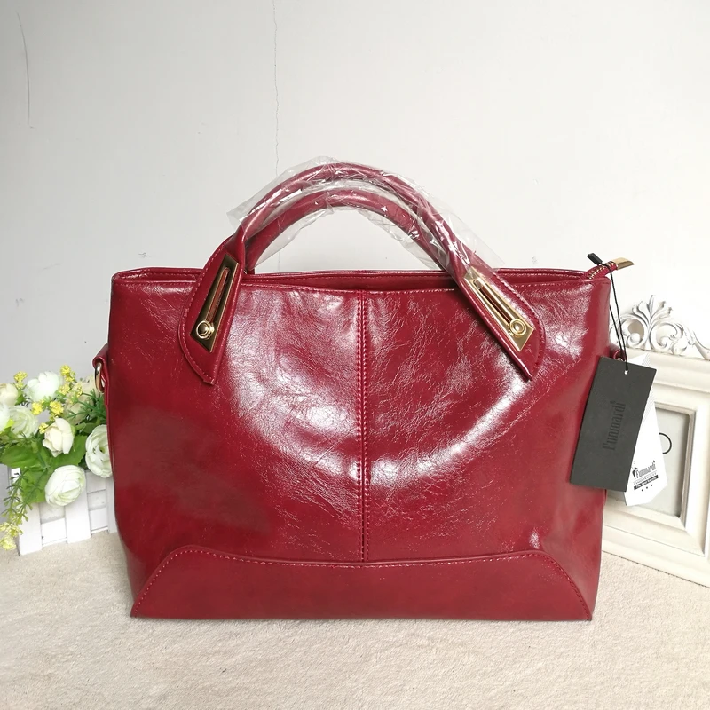 HTB1zu6iaoLrK1Rjy0Fjq6zYXFXab - Women Oil Wax Leather  Handbags High Quality Shoulder Bags Ladies Handbags Fashion  PU leather women bags WLHB1398