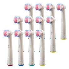 12pcs oral b electric toothbrush replacement heads for braun vitality oral-b tooth brush heads Floss Action Cross Action Triumph