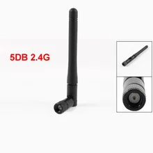 Горячая Новинка 12g черный 5DB 2,4G SMA Мужская беспроводная сетевая карта Wifi Lan антенна адаптер