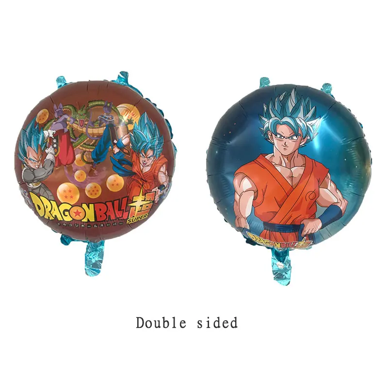 1 шт. 18 дюймов круглый Dragon Ball Story Goku воздушный шар Гелиевый шар День Рождения украшения детские игрушки принадлежности