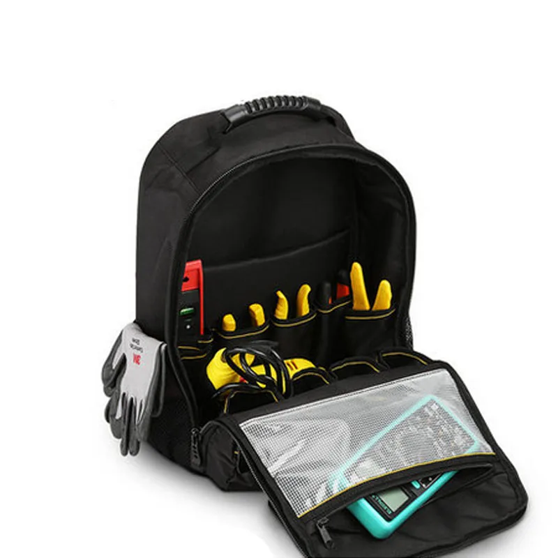 Tool Backpack Tradesman Organizer Bag Waterproof Tool Bags Multifunction knapsack Soldering Iron Storage Bag