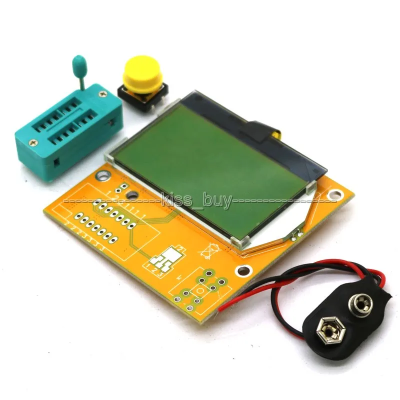 YSYSZYN LCR-T3 Mega328 Transistor Tester Diode Triode Capacitance ESR Meter Assembled d YSYSZYN LCR-T3 Mega328 Transistor Tester Diode Triode Capacitance ESR Meter Assembled d