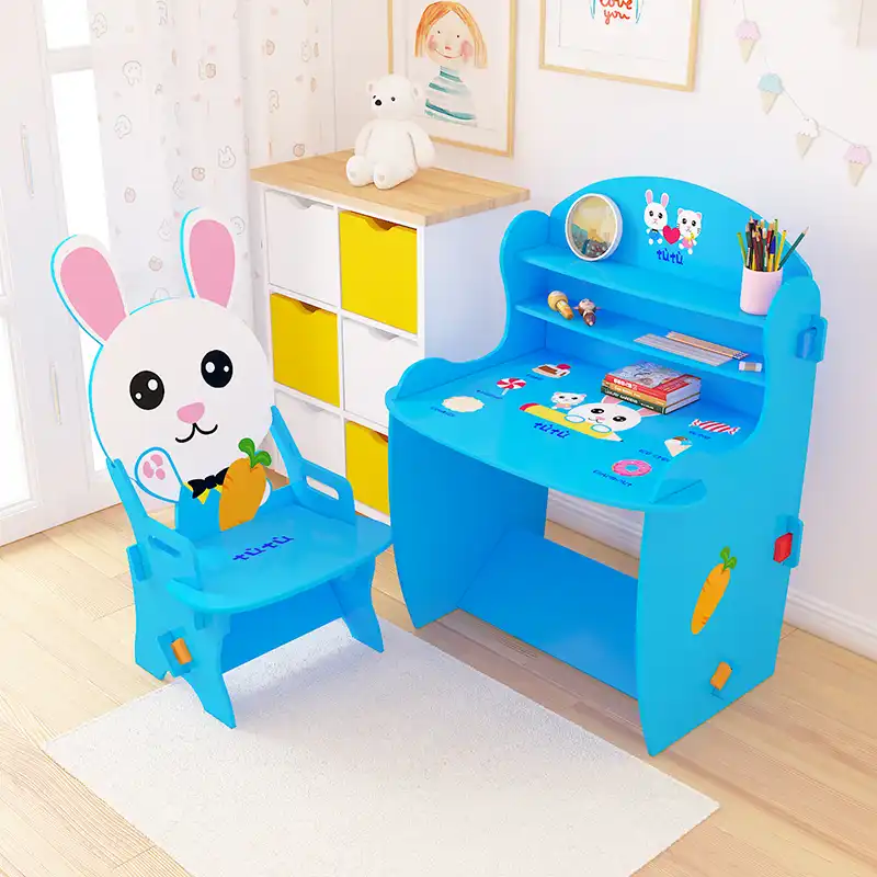 child study table and chair