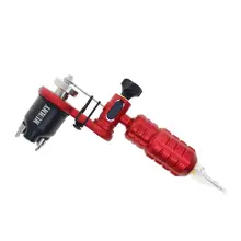 Татуировка роторная машина пистолет Япония мотор алюминиевая рама Регулируемый Картридж Татуировки Ручка