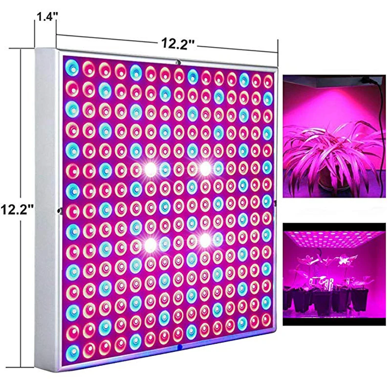 Растущие лампы светодиодный свет для выращивания 25 Вт 45 Вт AC85-265V полный спектр растительного освещения для лампа для растений цветы