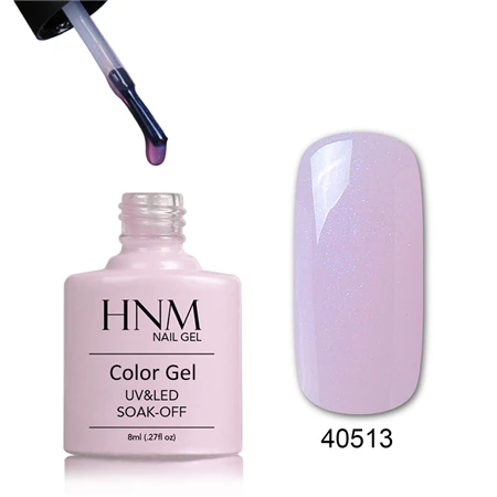 HNM чистый цвет 8 мл УФ лак для ногтей штамповка краски Лак для ногтей Negellak Lucky лак для нейл-арта Гель-лак Эмаль Гибридный лак чернила - Цвет: 40513