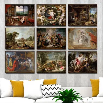 

Home Decoration Print Canvas Art Wall Pictures for Living Room Poster Canvas Printings Paintings German Peter Paul Rubens 1