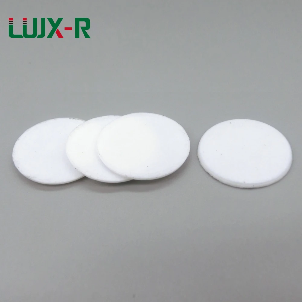 

LUJX-R 5pcs H1/2/3mm Teflon Solid Flat Gasket PTFE White Plain Washer Sealing Plane Shaped Ring OD10/15/20/25/30/35/40/45/50mm