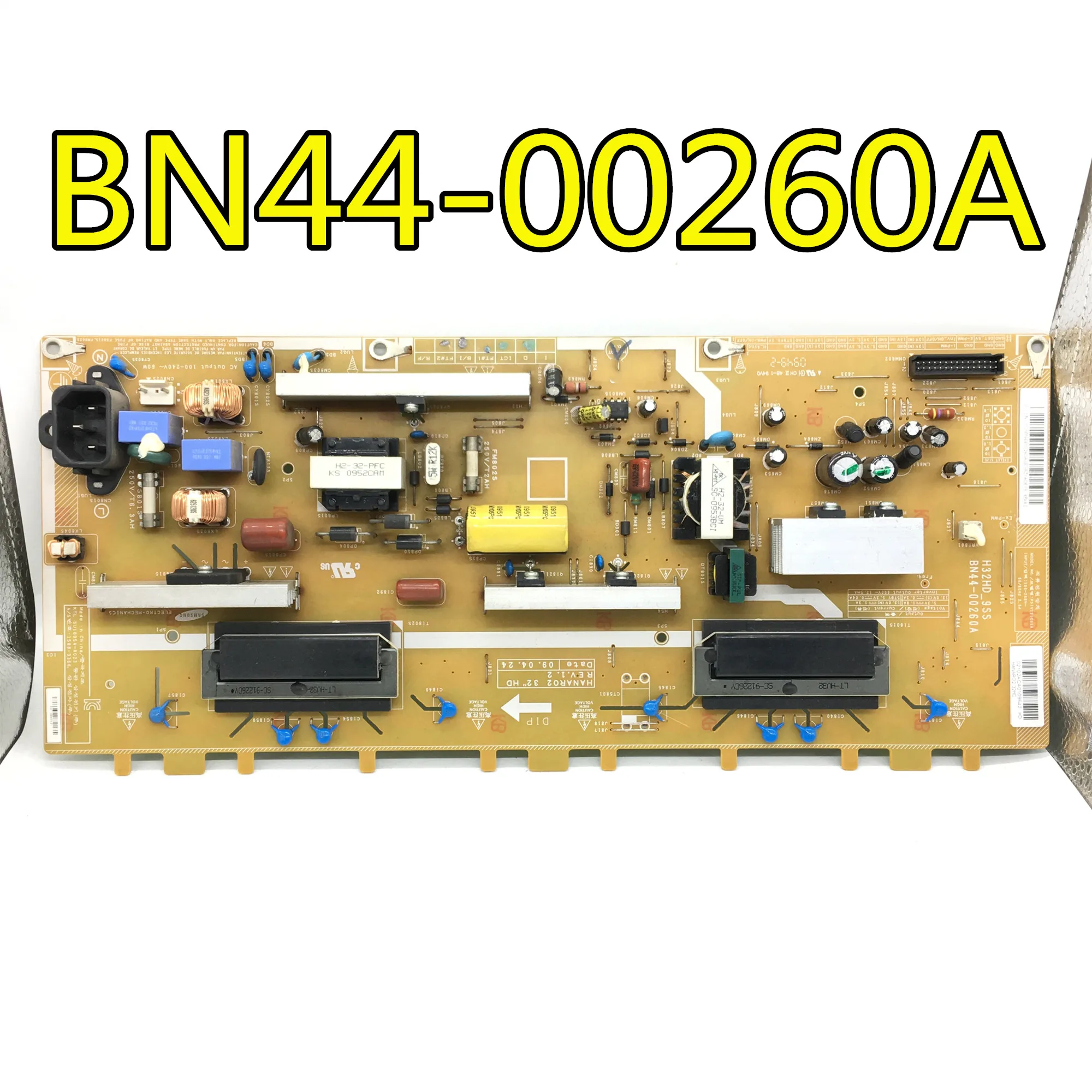 Teste para Samgsung Placa de Potência Original Bn44-00260b Bn44-00261a Bn44-00261b 100% La32b460b2 H32hd-9ss Bn44-00260a
