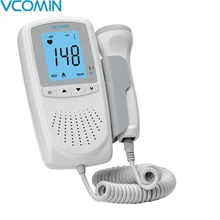 Vcomin Fetal Doppler hand-hold Pocket portable sound Baby heart pregnancy Ultrasound fetal doppler Detector machine monitor hire