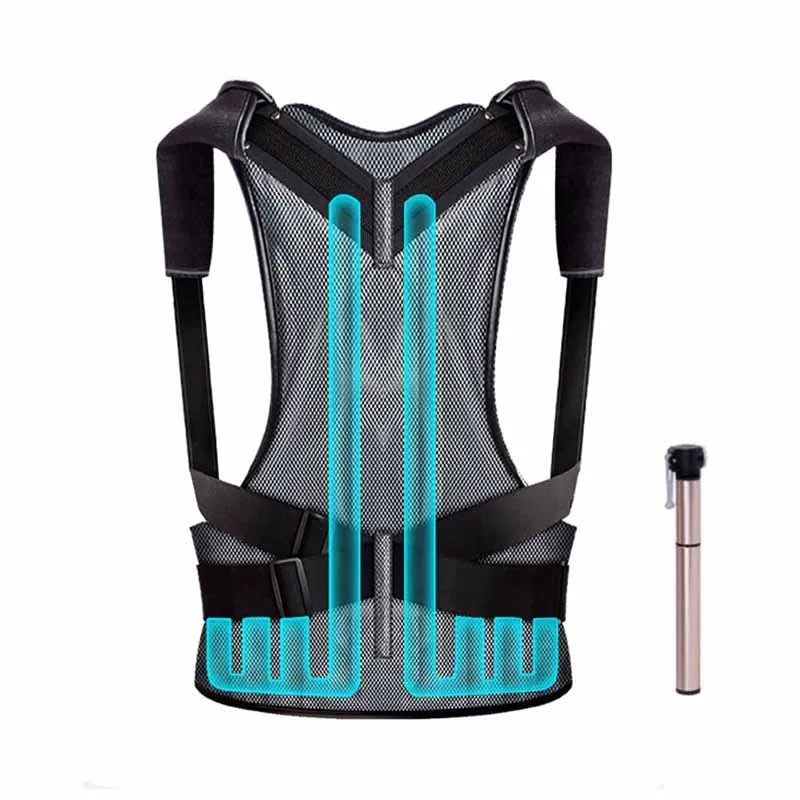 Tcare Everyday Medical Inflatable Back Lumbar Support Brace Shoulder