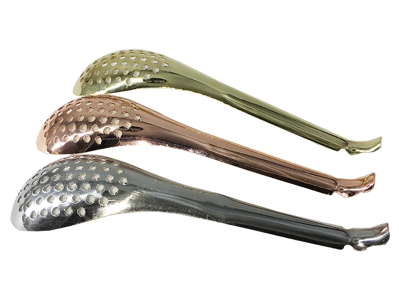 1PCS Molecular Mixologist Slotted Bar Spoon