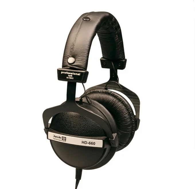 

Superlux HD660 Professional Audio Monitoring tereo Close Dynamic noise isolating game headphone DJ Hi-Fi Headphones Headset