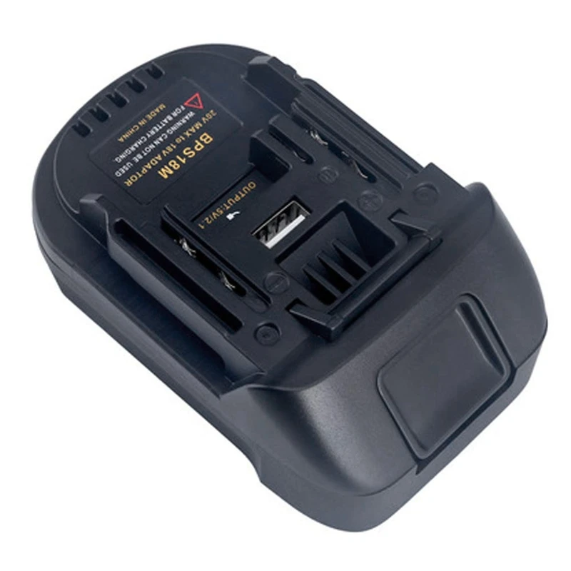 Bps18M Батарея адаптер для BLACK&DECKER 20V литиевая батарея кабельных Makita Bl1830 Bl1840 18V