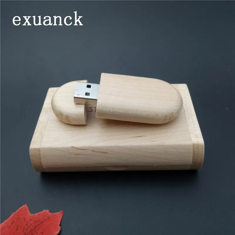 Exuanck 128 Мб 4 ГБ 8 16 32 искусственная деревянная usb карта 2 0 коробка (50 шт. бесплатного